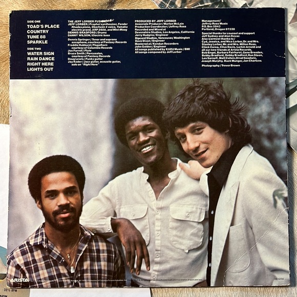The Jeff Lorber Fusion - “Water Sign” Vinyl LP - Picture 2 of 5